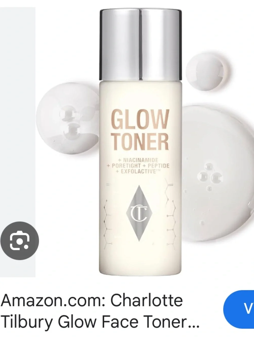 Charlotte Tilbury Glow Toner - Pearly White Daily Radiant Glow